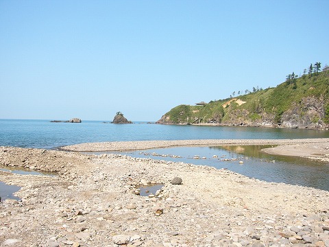 海に注ぐ谷根川