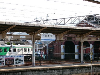 糸魚川駅構内