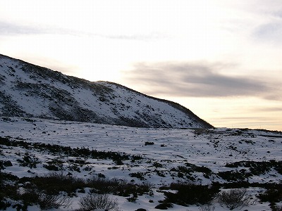まさに平らな天狗平