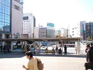 富山駅前バスターミナル