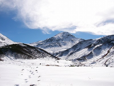 ごつごつした浄土山