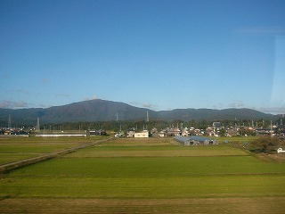 高島あたりの車窓