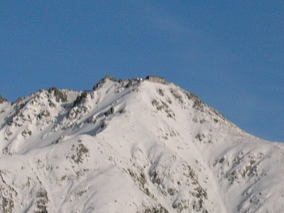 ぼやけてしまった雄山神社