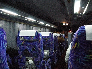 よさこい号の車内