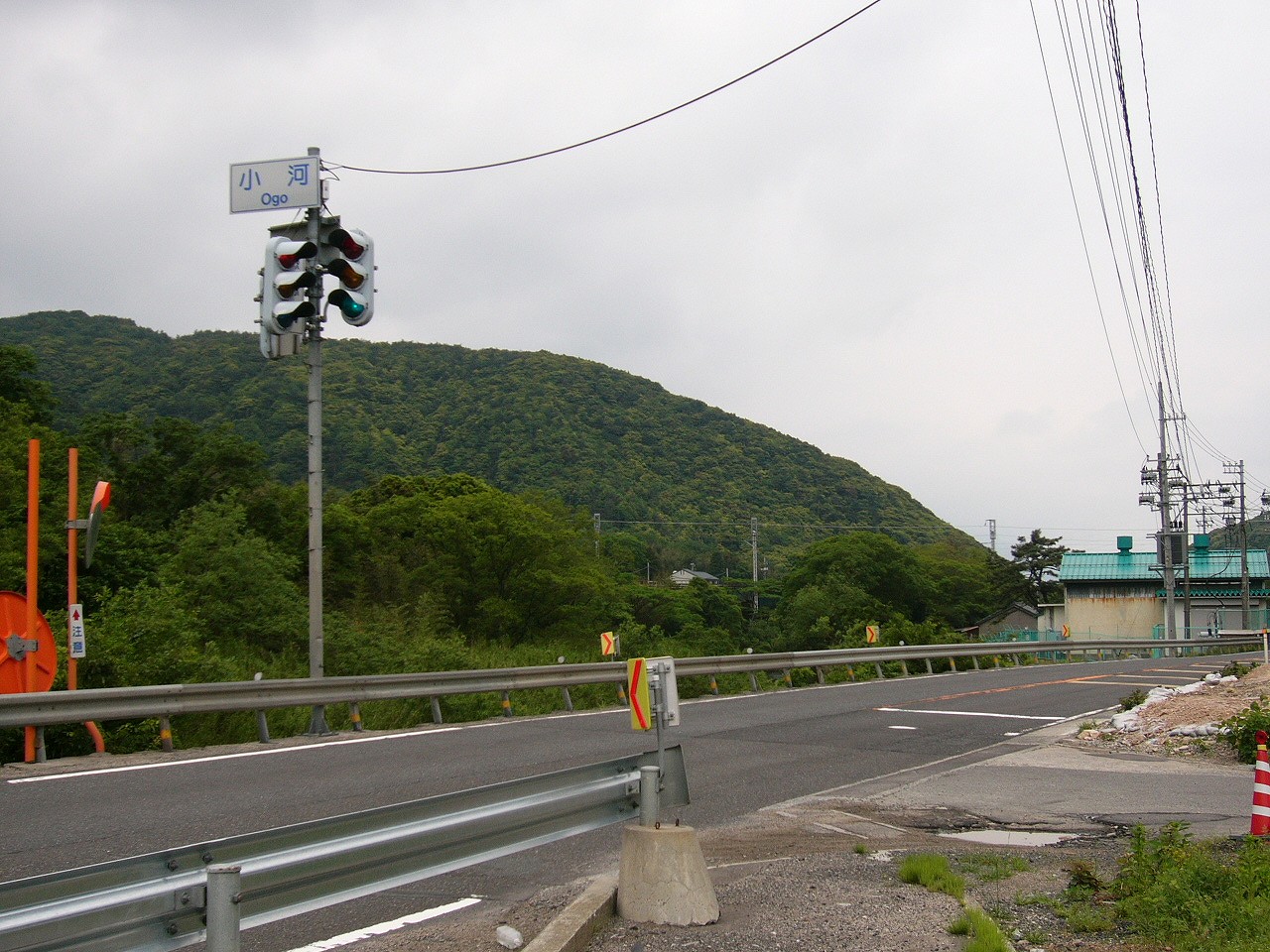 縦型信号のＴ字路